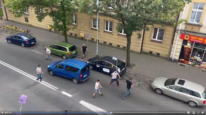 47-latek zadźgał nożem przypadkowego człowieka na ulicy. Horror w Chorzowie