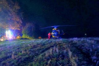 Wypadek 4 osoby poszkodowane