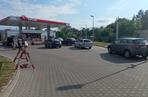 Blokada stacji Orlen w Rzeszowie. „Tylko myję szybę” 
