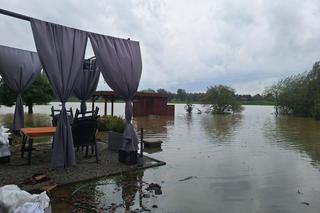 Chałupki zalane i odcięte od świata