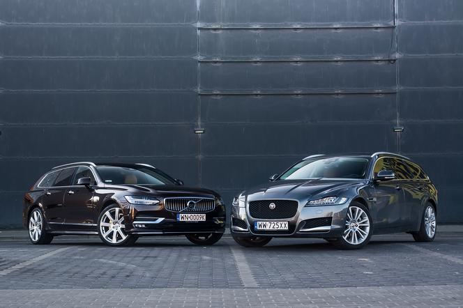 TEST Jaguar XF Sportbrake vs. Volvo V90: alternatywa dla kombi premium z Niemiec