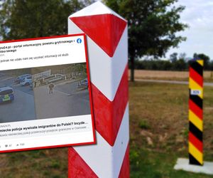 Niemcy podrzucili uchodźców do Polski? Do sieci trafiły zdjęcia