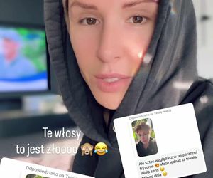 Odmieniona Blanka Lipińska prezentuje trwałą. W nowej fryzurze czuje się świetnie