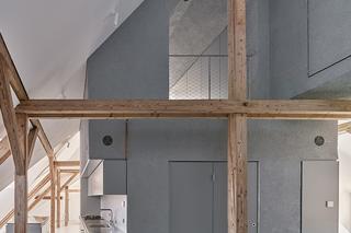 Przebudowa poddasza kamienicy w Gliwicach autorstwa biura Dyrda Fikus Architekci