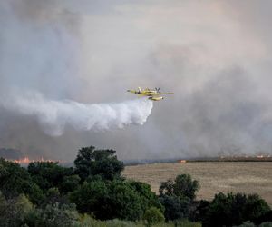 Pożary w Hiszpanii.