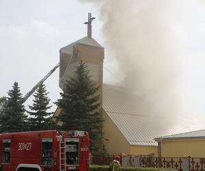 Pożar kościoła w Sosnowcu