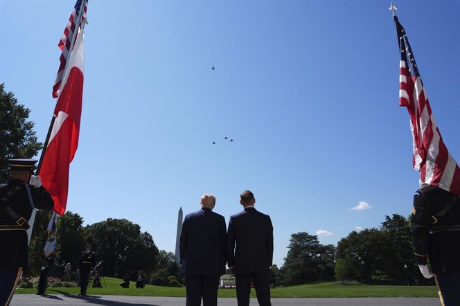 Hołd dla majora Krakowiana nad Białym Domem