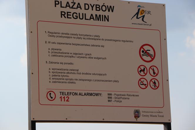 Plaża na lewobrzeżu oficjalnie otwarta!