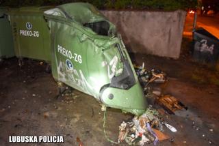 Zielona Góra. Podpalacz przyłapany na gorącym uczynku