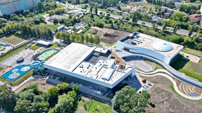 Fabryka Wody w Szczecinie w trakcie budowy