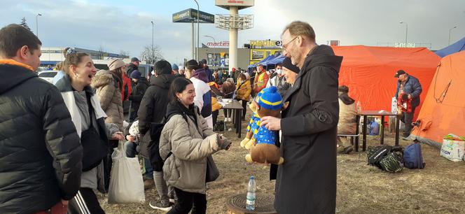 Przemyśl pomaga uchodźcom