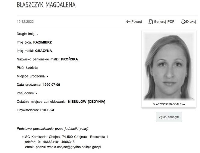 Kobiety poszukiwane przez zachodniopomorską policję