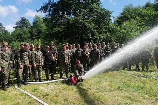 Strażacy z Braniewa w weekend przeszkolili żołnierzy Wojsk Obrony Terytorialnej 