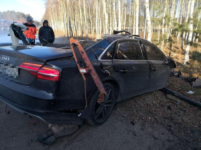 Chciał ukraść auto, społonął pod cysterną