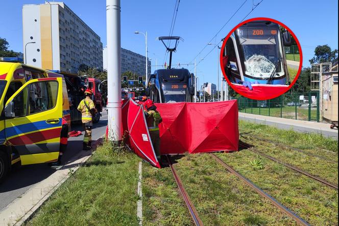 Młody mężczyzna śmiertelnie potrącony przez tramwaj