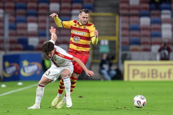 Górnik Zabrze - Jagiellonia Białystok, zdjęcia kibiców i zawodników z meczu 13. kolejki PKO BP Ekstraklasy