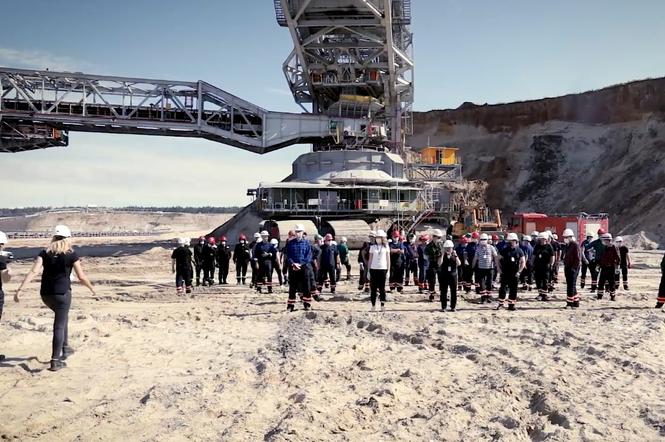 Jak bełchatowscy górnicy „pompowali” w #GaszynChallenge! Niezwykła sceneria! 