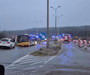 Kielce. Groźny wypadek autobusu miejskiego - 30.03.2025