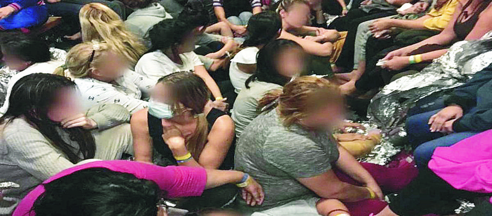 155 imigrantów w celi dla 35 osób