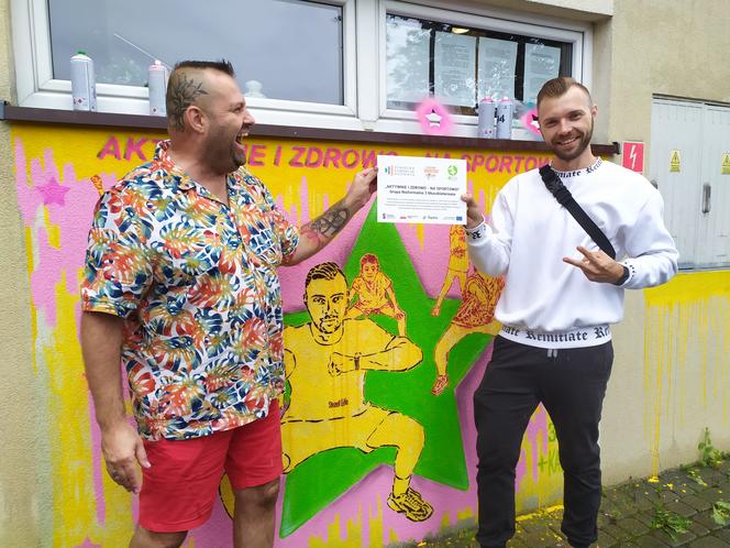 nowy mural na Zabłociu