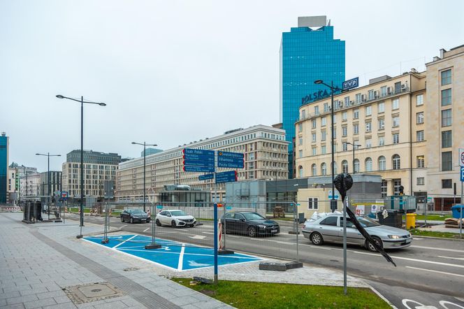 Budowa parkingu podziemnego pod placem Powstańców Warszawy