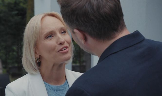 M jak miłość odc. 1886. Bartek (Arkadiusz Smoleński), Dorota (Iwona Rejzner)