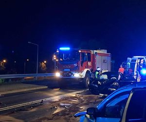 29.07.25 Starachowice. Wypadek na wiadukcie