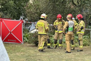 Wypadek awionetki w Krzycku Wielkim