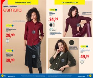 Ubrania na jesień w Lidlu