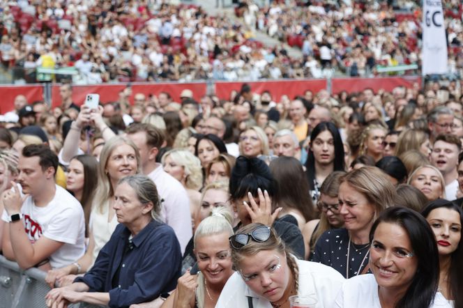 Koncert Jennifer Lopez w Warszawie (25.07.2025) - część druga. Organizatorem koncertu jest Prestige MJM