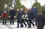 Pogrzeb górnika, który zginął w katastrofie w Kopalni Węgla Kamiennego Knurów-Szczygłowice. Osierocił dwie córki