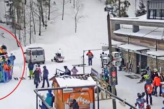 Nalot policji i sanepidu na ośrodek narciarski w Szczyrku. Służby reagują na dzikie tłumy pod wyciągami