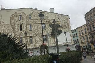 Mural Mikołaja Kopernika w Grudziądzu