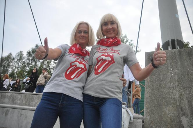 Publiczność na koncercie Lady Pank i Myslovitz na Kadzielni w Kielcach