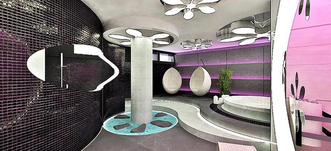 projekt wnętrza dużego domu ze spa zdjecie nr 12