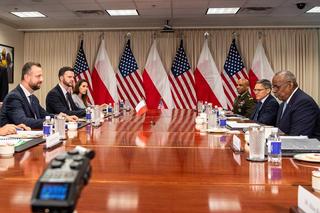 Kosiniak-Kamysz i Lloyd Austin podczas sppotkania 