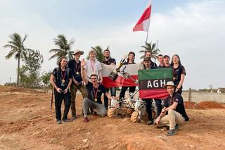 AGH Space Systems zwycięzcą zawodów International Rover Challenge 2023 w Indiach!