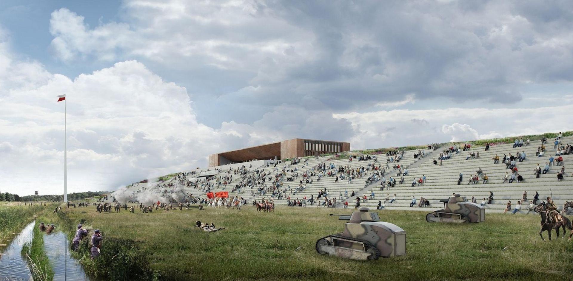 Muzeum Bitwy Warszawskiej w Ossowie, proj. DiM'84 Dom i Miasto