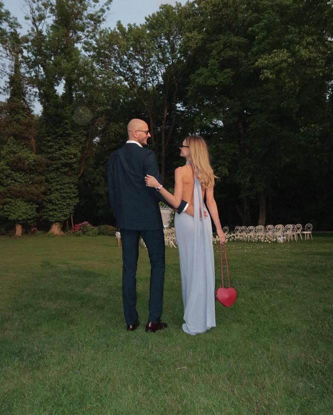 Bartosz Kurek z żoną Anną