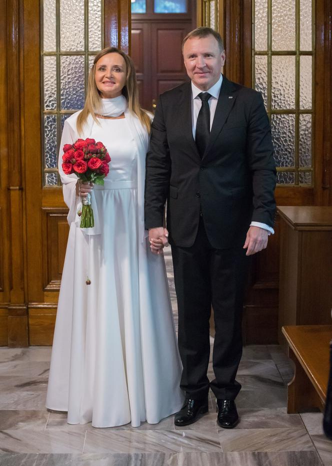 Suknia ślubna Joanny Kurskiej