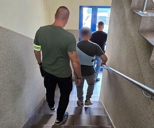 Wypadek quada w Myszkowie