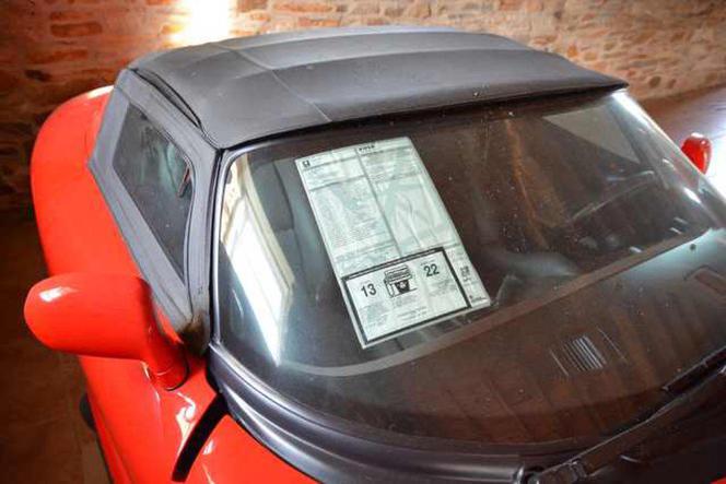 Dodge Viper z przebiegiem 34 mil
