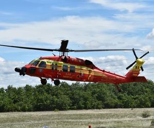 Rumuński Black Hawk podczas ćwiczeń Vigorous Warrior 24