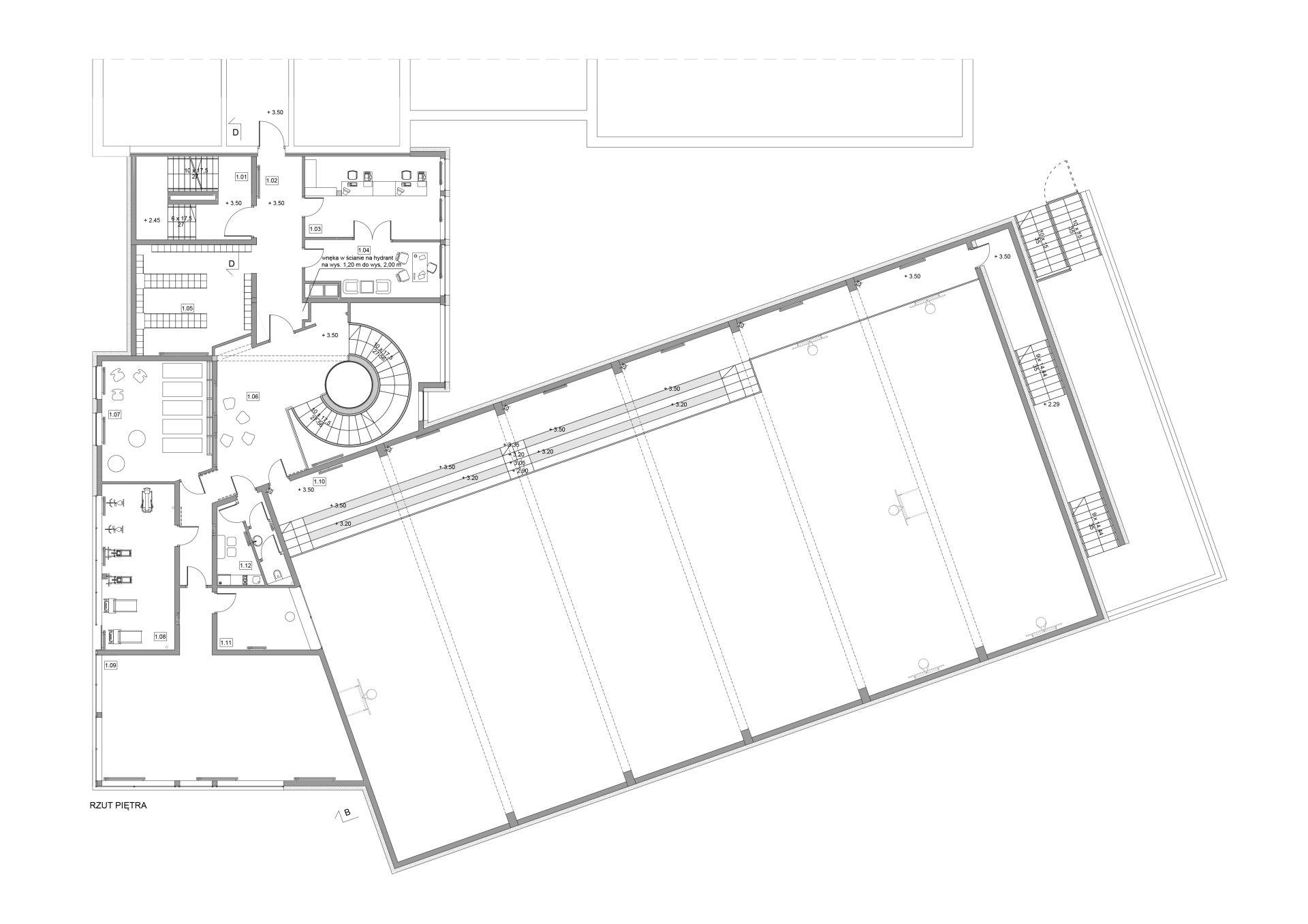 Hala sportowa przy szkole podstawowej nr 3 w Stalowej Woli