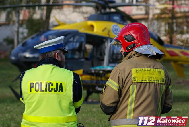 Mysłowice. LPR lądował do nieprzytomnego 2-letniego dziecka