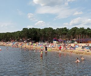 Zalew w Sielpi cieszy się dużą popularnością
