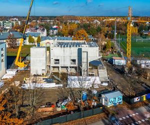 Budowa Kulturoteki w Wesołej w Warszawie