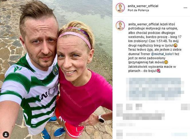 Chłopak Anity Werner jest jej trenerem