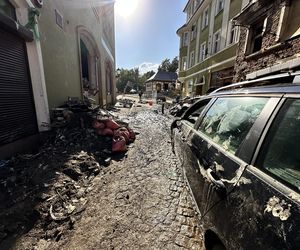 Sytuacja powodziowa w Kłodzku. Tak wyglądają zniszczenia po powodzi 