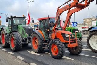 Protest rolników w Lublinie [GALERIA]